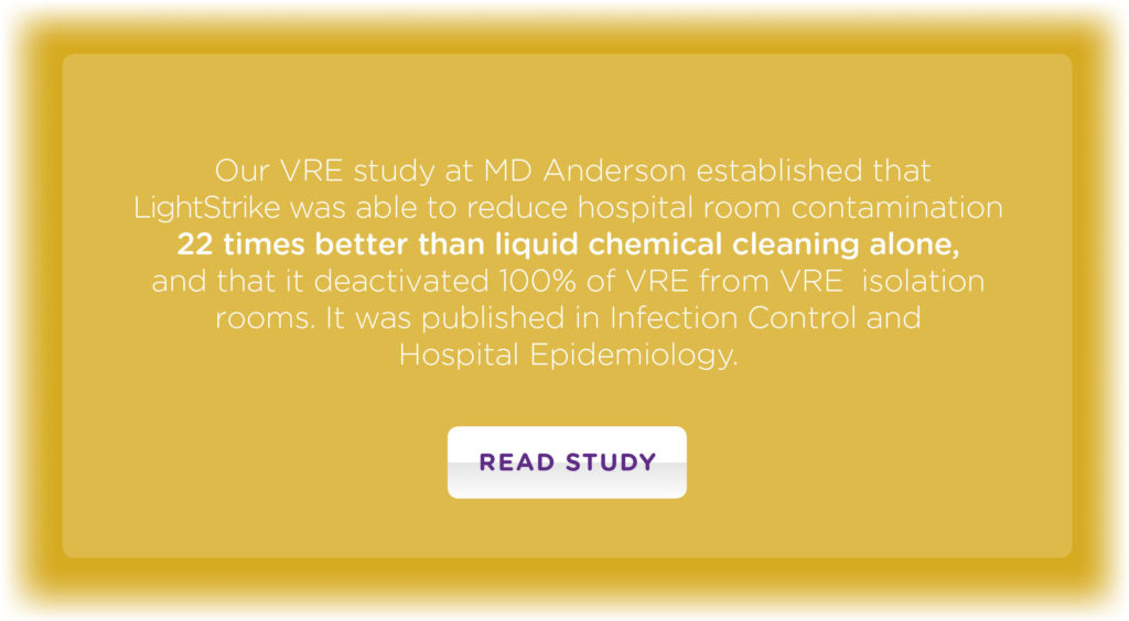 VRE Study at MD Anderson